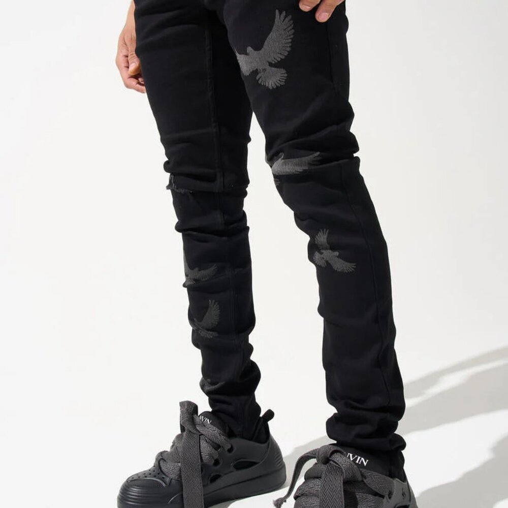 Serenede Peace Jeans (Black)